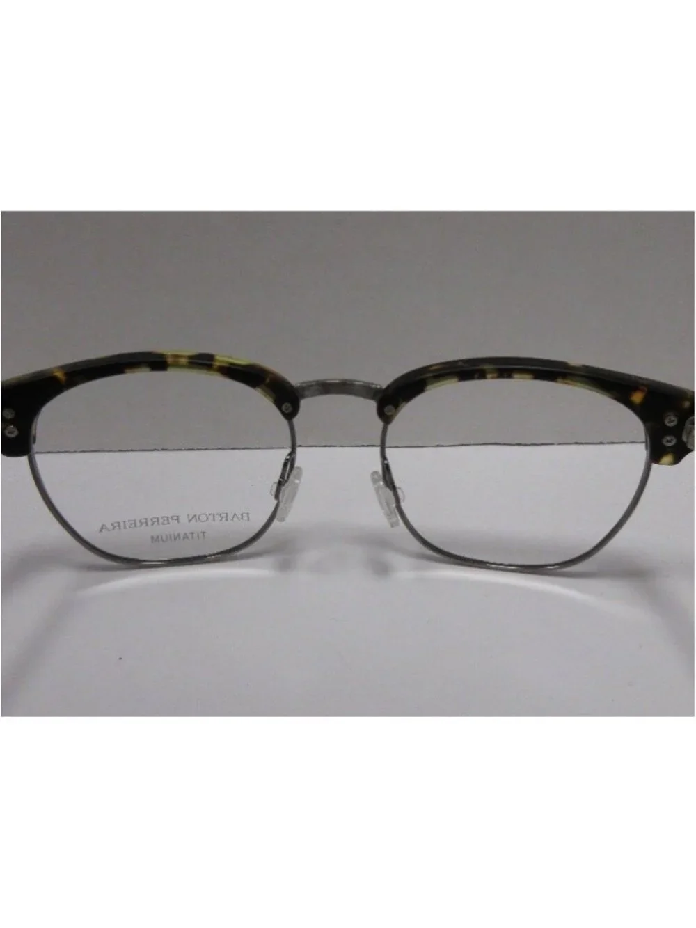Barton Perreira Eyeglasses Coxsone Titanium Rectangular 51-18-145 NEW